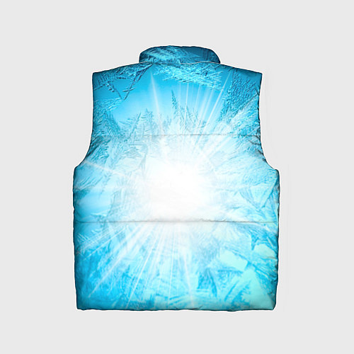 Детский жилет IN COLD logo with blue ice / 3D-Красный – фото 2