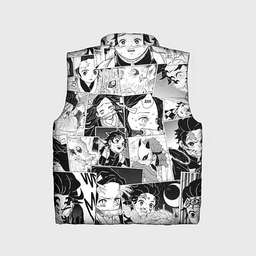 Детский жилет Клинок рассекающий демонов паттерн / 3D-Красный – фото 2