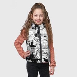 Детский жилет Hunter x Hunter pattern, цвет: 3D-черный — фото 2