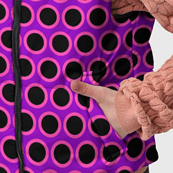 Детский жилет Розовые круги, цвет: 3D-красный — фото 2