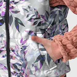 Детский жилет Цветы Серый Букет, цвет: 3D-светло-серый — фото 2