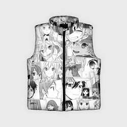 Детский жилет Horimiya pattern, цвет: 3D-черный