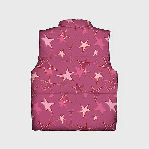 Детский жилет Terracotta Star Pattern / 3D-Красный – фото 2