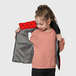 Детский жилет Ссср - серп и молот - паттерн, цвет: 3D-светло-серый — фото 2