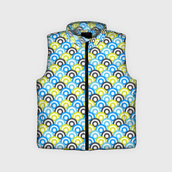Детский жилет Кружочки разноцветные