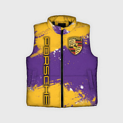 Детский жилет PORSCHE- LAKERS COLORS