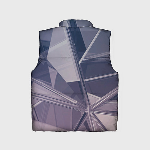 Детский жилет Стеклянная мозаика / 3D-Красный – фото 2