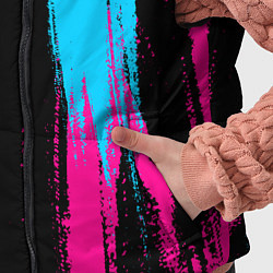 Детский жилет Land Rover - neon gradient: по-вертикали, цвет: 3D-черный — фото 2