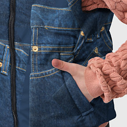 Детский жилет Джинсовка jeans, цвет: 3D-светло-серый — фото 2