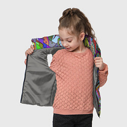Детский жилет Детский красочный узор, цвет: 3D-светло-серый — фото 2