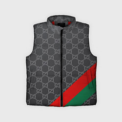 Детский жилет В стиле gucci, цвет: 3D-красный