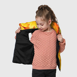 Детский жилет Символ осени, цвет: 3D-черный — фото 2