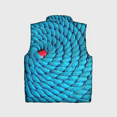 Детский жилет Спираль - минимализм / 3D-Красный – фото 2