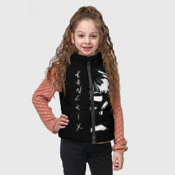 Детский жилет Tokyo Ghoul Kaneki Ken - anime, цвет: 3D-светло-серый — фото 2