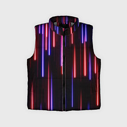 Детский жилет Метеоритный дождь, цвет: 3D-светло-серый