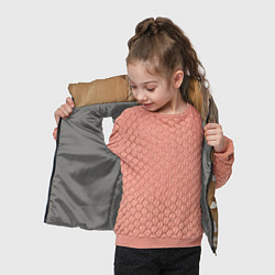 Детский жилет Стрелка вверх на рваном картоне - авангард, цвет: 3D-светло-серый — фото 2
