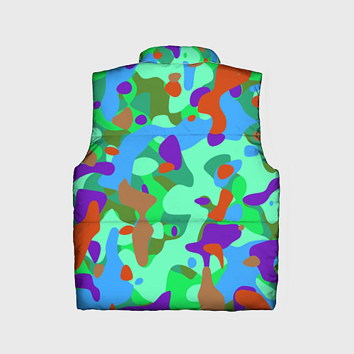 Детский жилет Абстракция цвета / 3D-Красный – фото 2