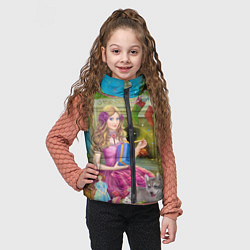 Детский жилет Новогодний сюрприз, цвет: 3D-черный — фото 2