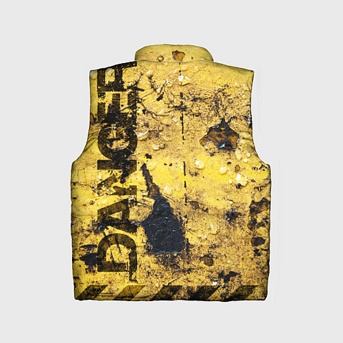 Детский жилет Danger biohazard / 3D-Красный – фото 2