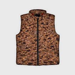 Детский жилет Мякиш черного хлеба, цвет: 3D-красный