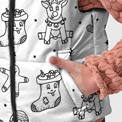 Детский жилет Варежки и носочки, цвет: 3D-черный — фото 2