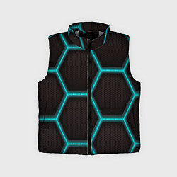 Детский жилет Стальная броня соты