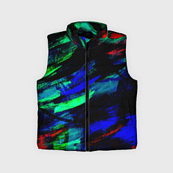 Детский жилет Мазки кистью