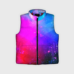 Детский жилет Космическая абстракция
