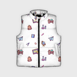 Детский жилет Паттерн - школа