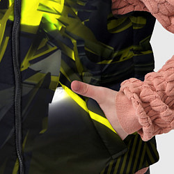 Детский жилет Yellow gold abstraction, цвет: 3D-черный — фото 2