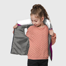 Детский жилет FIRM бело - пурпурный, цвет: 3D-светло-серый — фото 2
