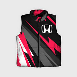 Детский жилет Honda fast lines, цвет: 3D-черный