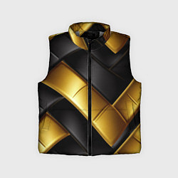 Детский жилет Gold black luxury