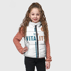 Детский жилет Форма Team Vitality white, цвет: 3D-красный — фото 2