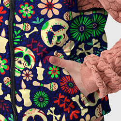 Детский жилет Мексиканский карнавал - Carnaval Mexicano, цвет: 3D-черный — фото 2