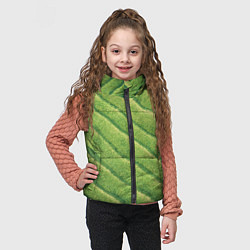 Детский жилет Травяной паттерн, цвет: 3D-черный — фото 2