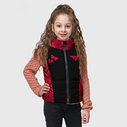 Детский жилет T1 форма red, цвет: 3D-черный — фото 2