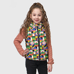 Детский жилет African mode, цвет: 3D-светло-серый — фото 2