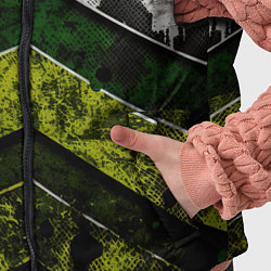 Детский жилет Абстрактные камуфляж, цвет: 3D-светло-серый — фото 2