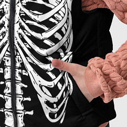 Детский жилет Skeleton ribs, цвет: 3D-черный — фото 2