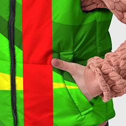 Детский жилет Абсолютная абстракция, цвет: 3D-черный — фото 2