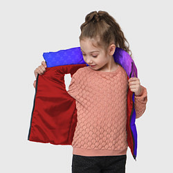 Детский жилет Astro pattern, цвет: 3D-красный — фото 2