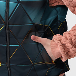 Детский жилет Объемные частицы с подсветкой, цвет: 3D-светло-серый — фото 2