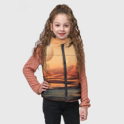 Детский жилет Загадочная планета, цвет: 3D-черный — фото 2