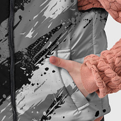 Детский жилет Герб РФ - монохромный, цвет: 3D-черный — фото 2