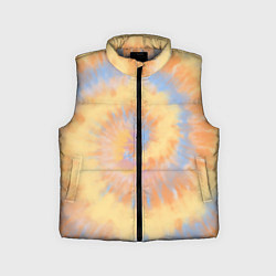 Детский жилет Tie-Dye дизайн, цвет: 3D-светло-серый