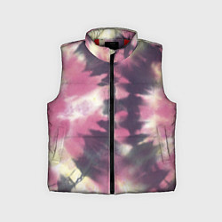 Детский жилет Tie-Dye дизайн, цвет: 3D-красный