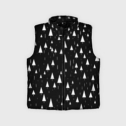 Детский жилет Еловый лес ночью