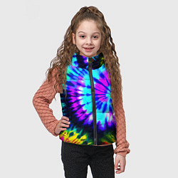Детский жилет Abstraction colorful composition, цвет: 3D-светло-серый — фото 2