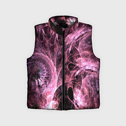 Детский жилет Узоры в иллюстрации, цвет: 3D-светло-серый